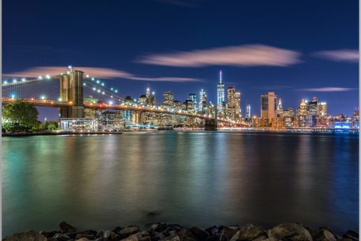LED Bild NYC Skyline New York