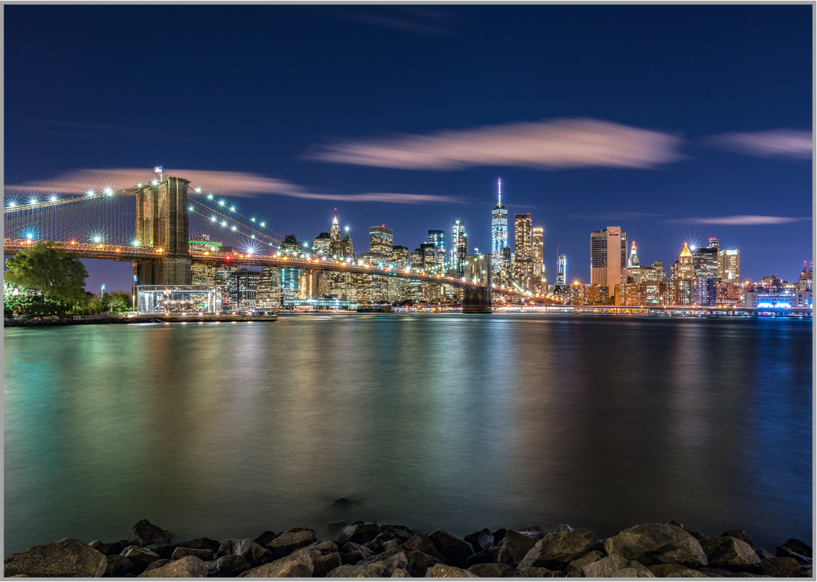 Led Bild New York Skyline