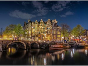 LED Bild Amsterdam
