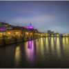 LED Bild Fischmarkt Hamburg
