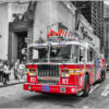 LED Bild Feuerwehr New York FD NYC