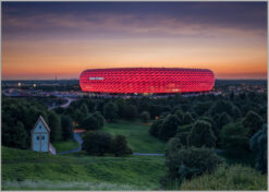 LED Bild Fussballstadion München