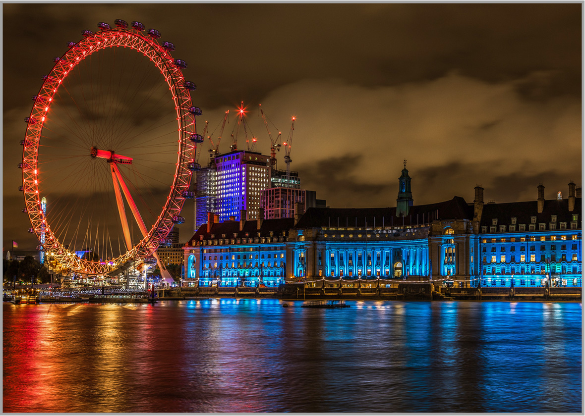 LED Bild London Eye