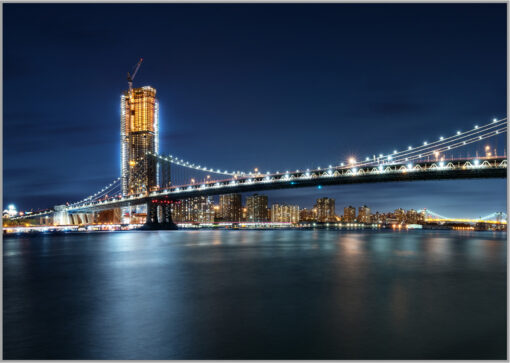LED Bild Manhattan Bridge