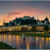 LED Bild Salzburg Sunrise