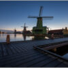 LED Bild Windmühle Holland