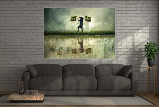 Reisfeld LED Bild