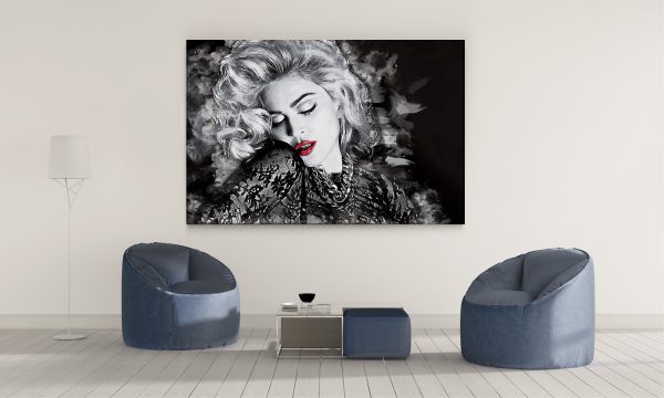 Madonna LED Bild