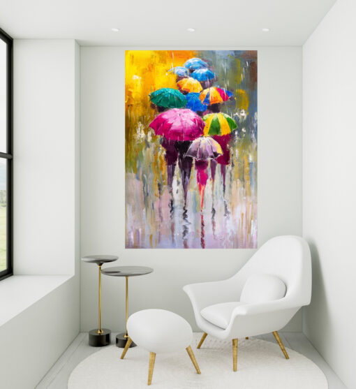 LED Bild Wall Umbrella