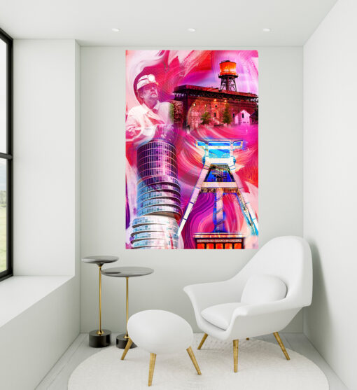 LED Bild Industriekultur