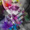 LED Bild Purple Lady