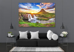 LED Bild Island