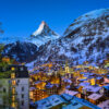 LED Bild Matterhorn Zermatt