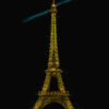 LED Bild Eiffelturm Art