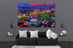 LED Bild Las Vegas Art