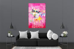 LED Bild Eyes Art