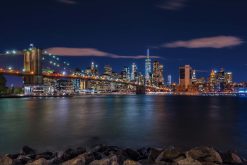LED Bild Brooklyn Bridge Manhattan