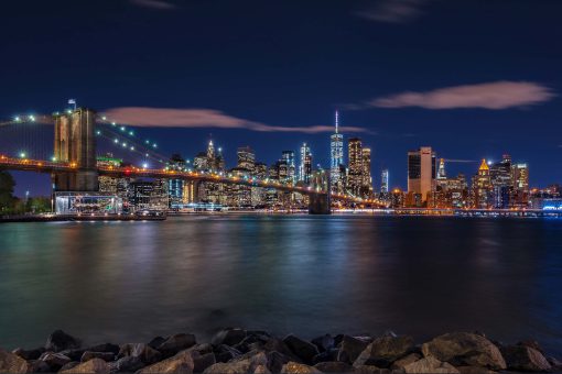 LED Bild Brooklyn Bridge Manhattan