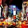 LED Bild New York City Art