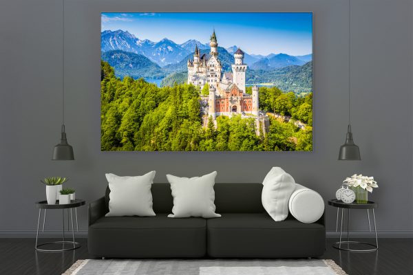 LED Bild Schloss Neuschwanstein