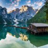 LED Bild Pragser Wildsee