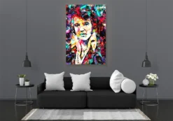 LED Bild Elvis