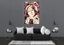LED Bild Greta