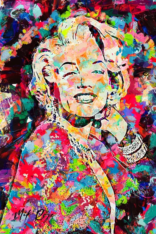 LED Bild Marilyn