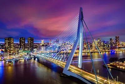 LED Bild Rotterdam Städte
