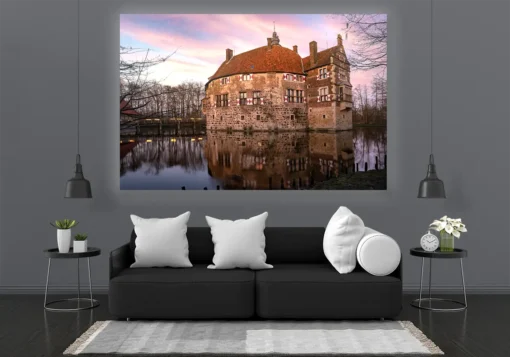 LED Bilder Burg Vishering