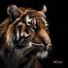 LED Bild Tiger
