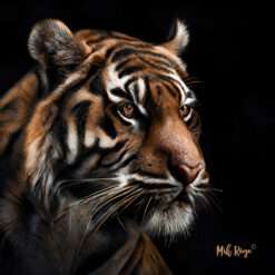 LED Bild Tiger